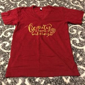 Beauty and the beast shirt